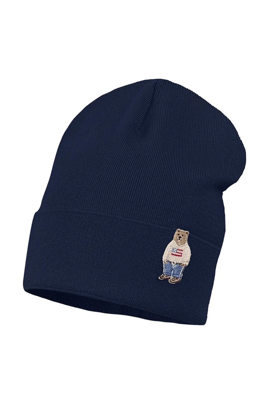 Jamiks czapka beanie dziecięca HAKON granatowy HAKON.Nakr.glo.JWI009.K
