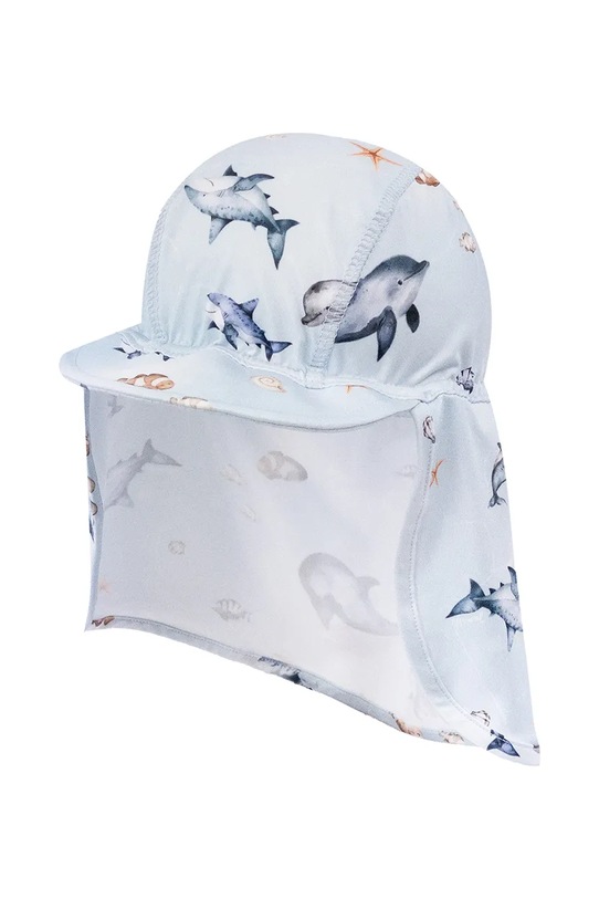 Jamiks czapka z daszkiem dziecięca LEMIKI niebieski LEMIK.Nak.glow.JLI141.K