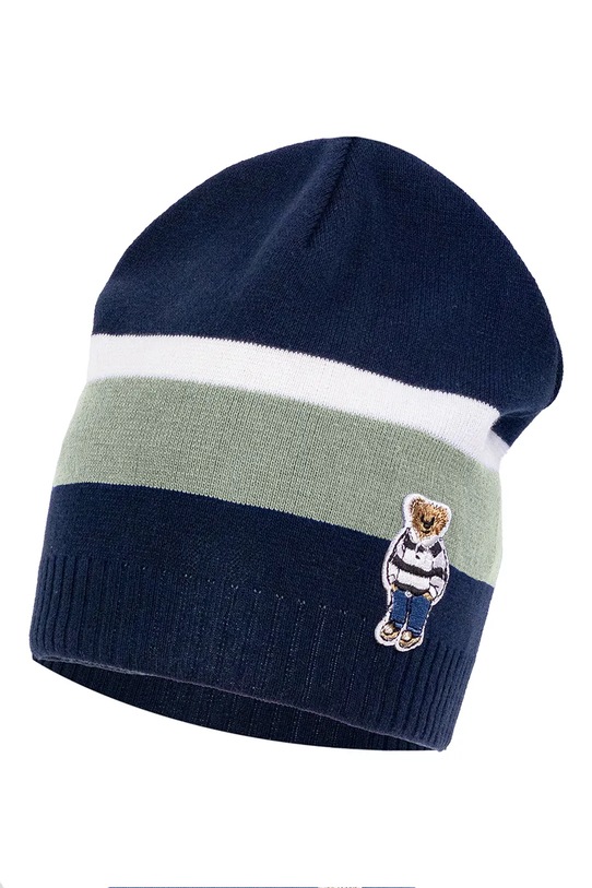 Jamiks czapka dziecięca bawełniana NIELS granatowy NIELS.Nakr.glo.JWI005.K