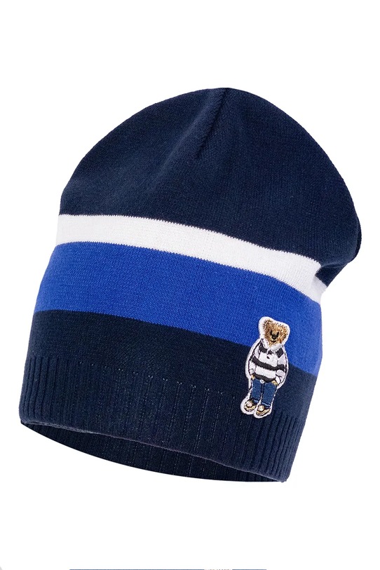 Jamiks czapka dziecięca bawełniana NIELS granatowy NIELS.Nakr.glo.JWI005.K