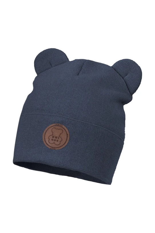 Jamiks czapka beanie dziecięca bawełniana VINCENTS granatowy VINCENTS.Na.gl.JWI003.K