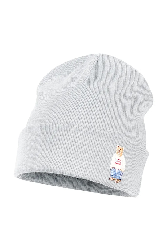 Jamiks czapka beanie dziecięca bawełniana FOCU szary FOCU.Nakr.glow.JWI037.K