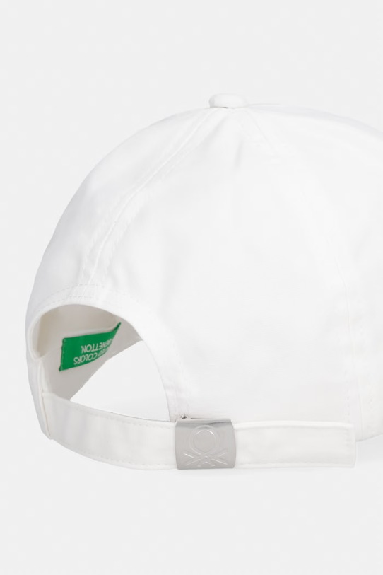 CHLAPEC United Colors of Benetton baseballová čepice dětská bavlněná 6WJSRA00D.G.Stagionale bílá