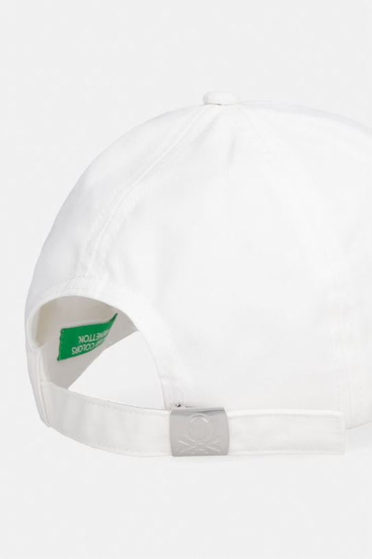 CHLAPEC United Colors of Benetton baseballová čepice dětská bavlněná 6WJSRA00D.G.Stagionale bílá