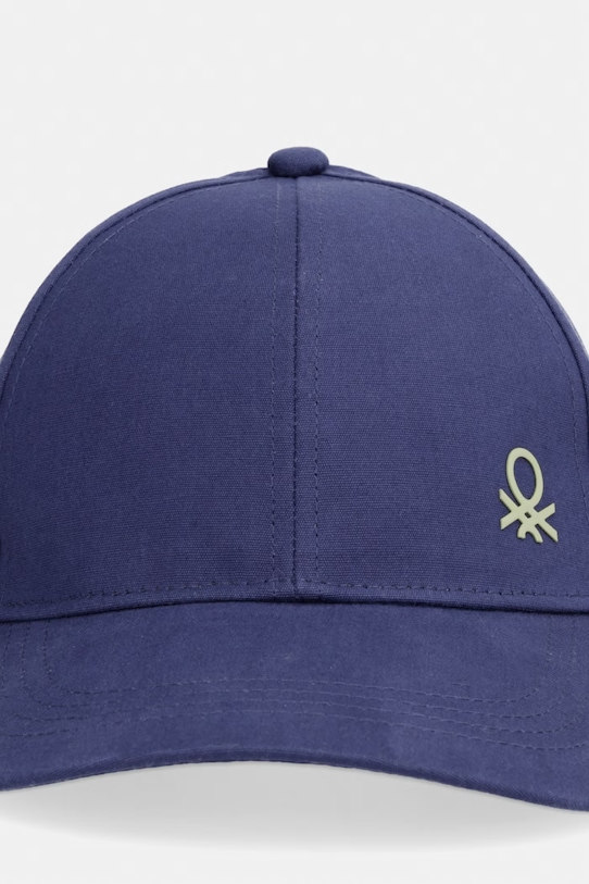 United Colors of Benetton baseballová čepice dětská bavlněná 6WJSRA00D.G.Stagionale námořnická modř SS26
