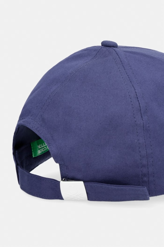 CHLAPEC United Colors of Benetton baseballová čepice dětská bavlněná 6WJSRA00D.G.Stagionale námořnická modř