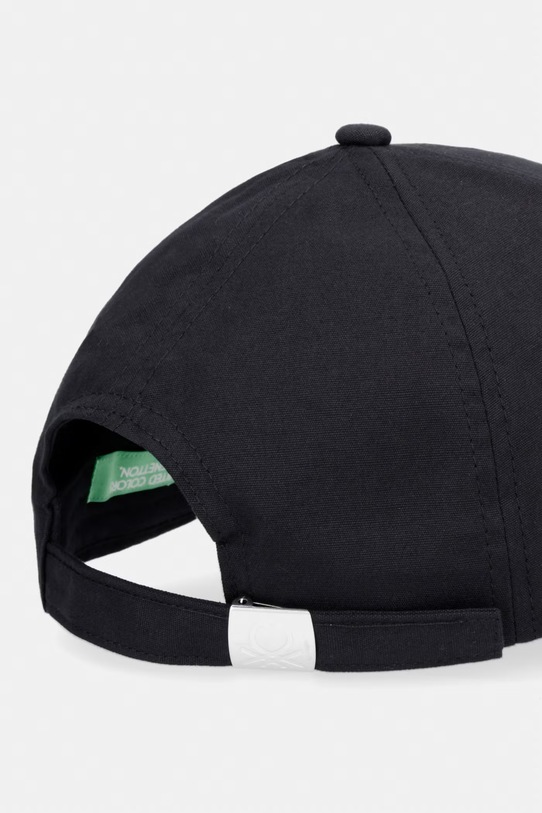 CHLAPEC United Colors of Benetton baseballová čepice dětská bavlněná 6WJSRA00D.G.Stagionale černá