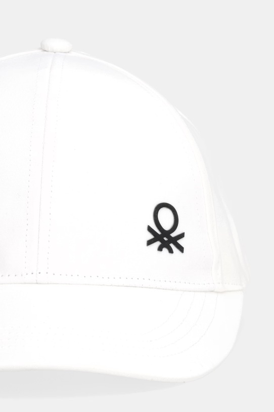 United Colors of Benetton kšiltovka dětská bavlněná 6WJSRA00E.P.Stagionale bílá SS26