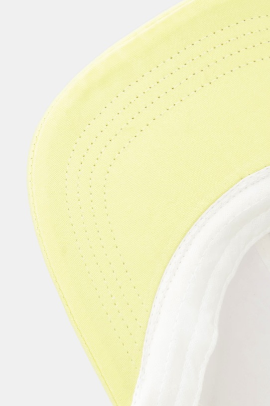 United Colors of Benetton Καπέλο με γείσο παιδικό βαμβακερό κίτρινο 6YE1RA00B.P.Stagionale