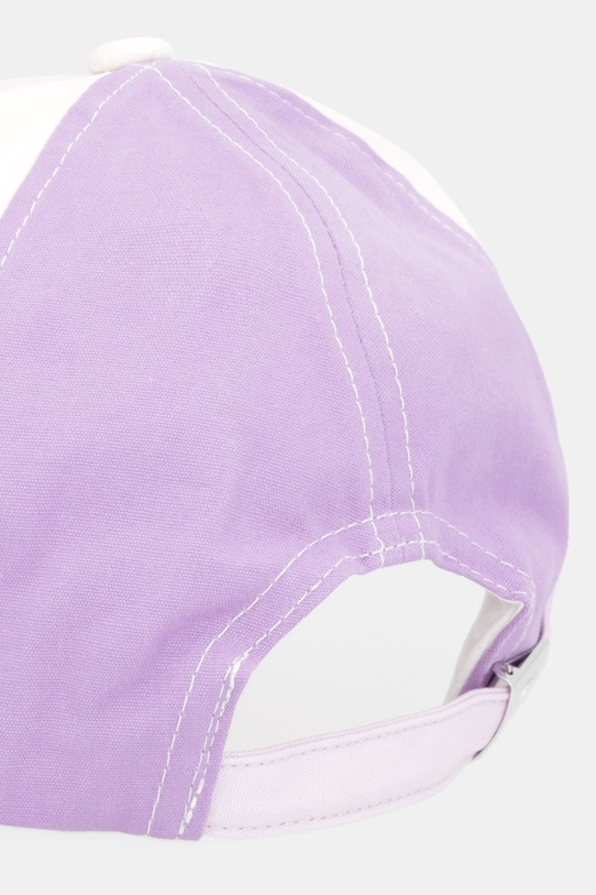 Dječaci United Colors of Benetton kapa sa šiltom za djecu pamučna 6YE1RA00B.P.Stagionale ljubičasta
