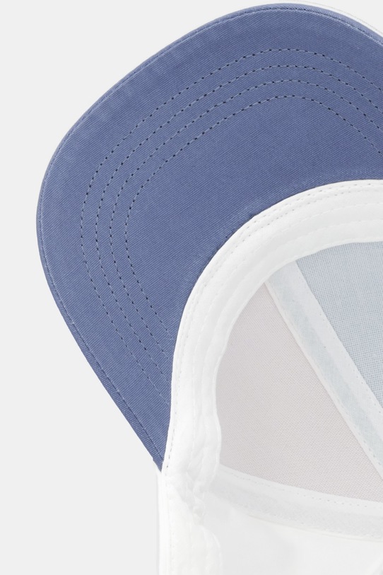 United Colors of Benetton czapka z daszkiem dziecięca bawełniana granatowy 6YE1RA00B.P.Stagionale