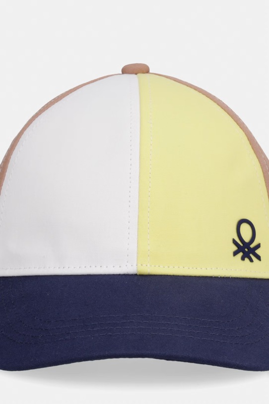 United Colors of Benetton Baseballová čepice dětská bavlněná 6YE1RA00C.G.Stagionale námořnická modř SS26