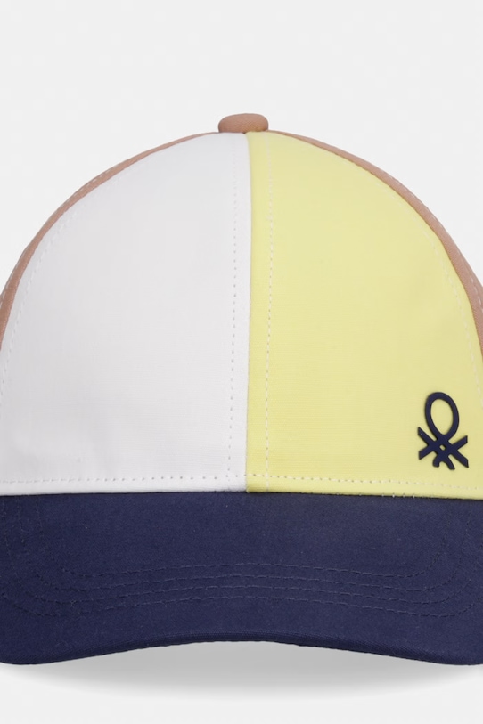 United Colors of Benetton Baseballová čepice dětská bavlněná 6YE1RA00C.G.Stagionale námořnická modř SS26