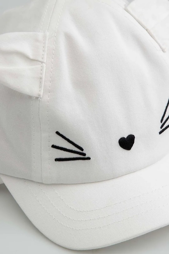 Chlapec Coccodrillo čiapka so šiltom detská bavlnená WC6364210ALG béžová