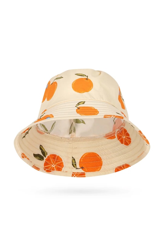 Konges Sløjd detský klobúk POMIO BUCKET HAT GRS KS105522.PPY2 béžová SS26