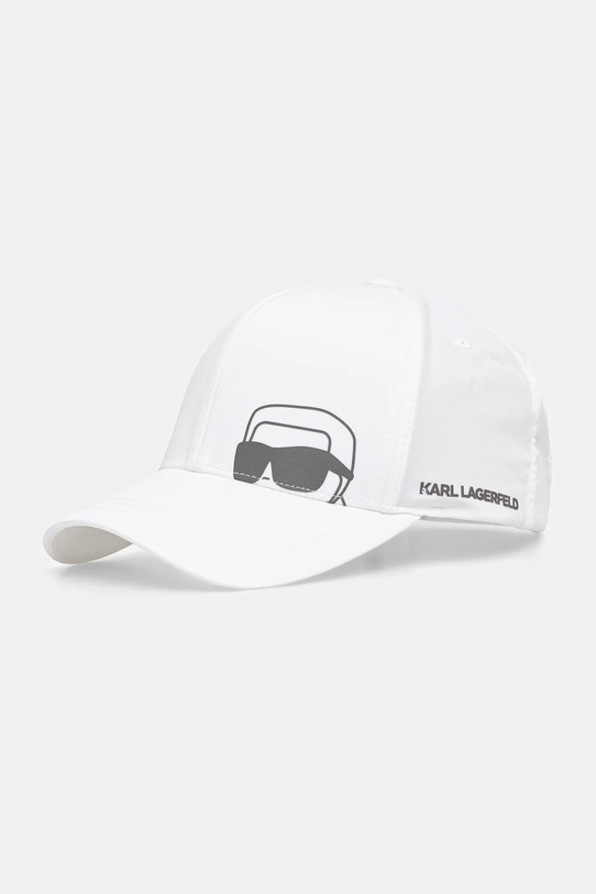 Karl Lagerfeld czapka z daszkiem pozostałe biały 561124.805611