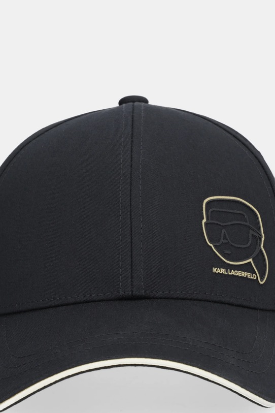 Karl Lagerfeld czapka z daszkiem 561123.805614 czarny SS26