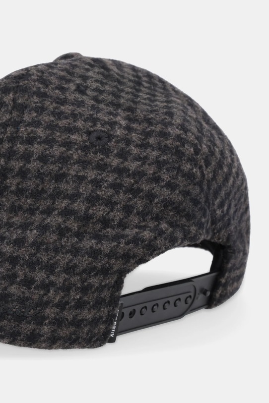 Akcesoria Les Deux czapka z daszkiem z dodatkiem wełny 1001143 szary