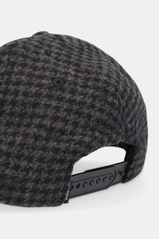 Akcesoria Les Deux czapka z daszkiem z dodatkiem wełny 1001143 szary