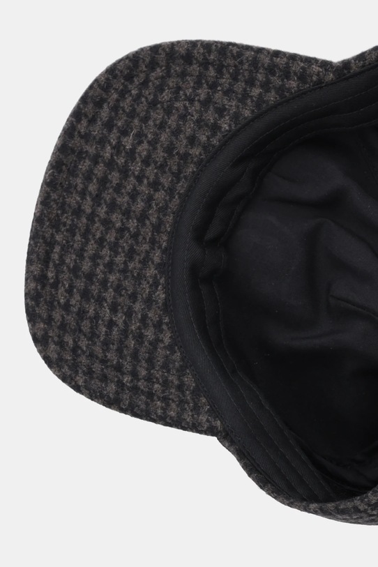 Les Deux czapka z daszkiem z dodatkiem wełny szary 1001143