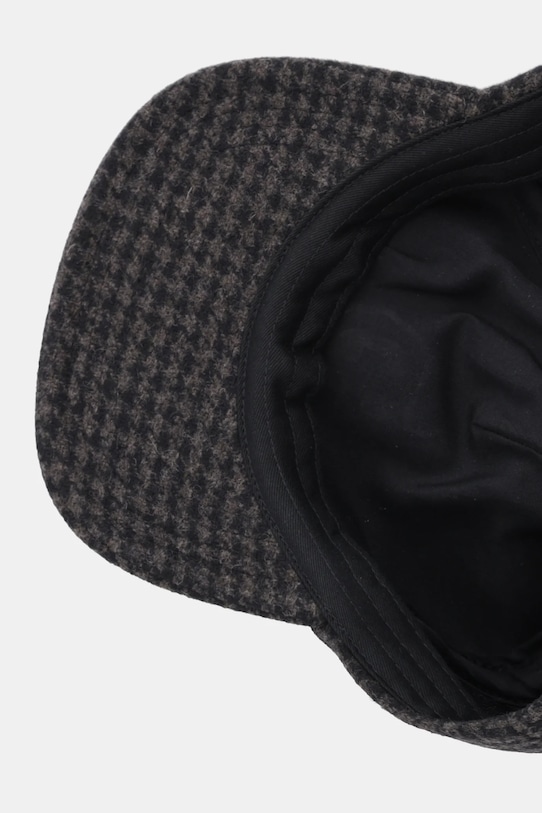 Les Deux czapka z daszkiem z dodatkiem wełny szary 1001143