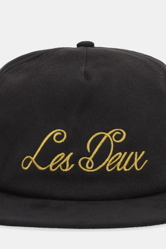 Les Deux czapka z daszkiem 1001146 czarny SS26