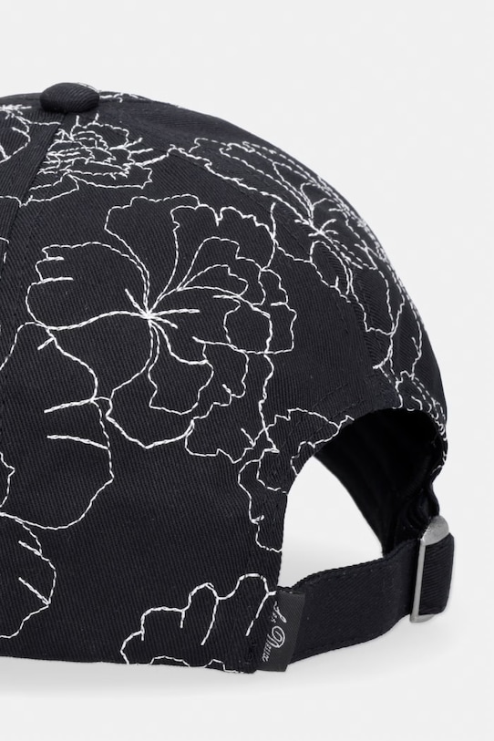 Doplnky Bavlnená šiltovka Les Deux Flower 1001472 čierna