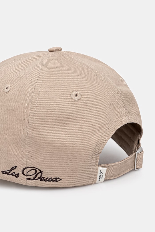 Akcesoria Les Deux baseball cap męska bawełniana LD 1001635 beżowy