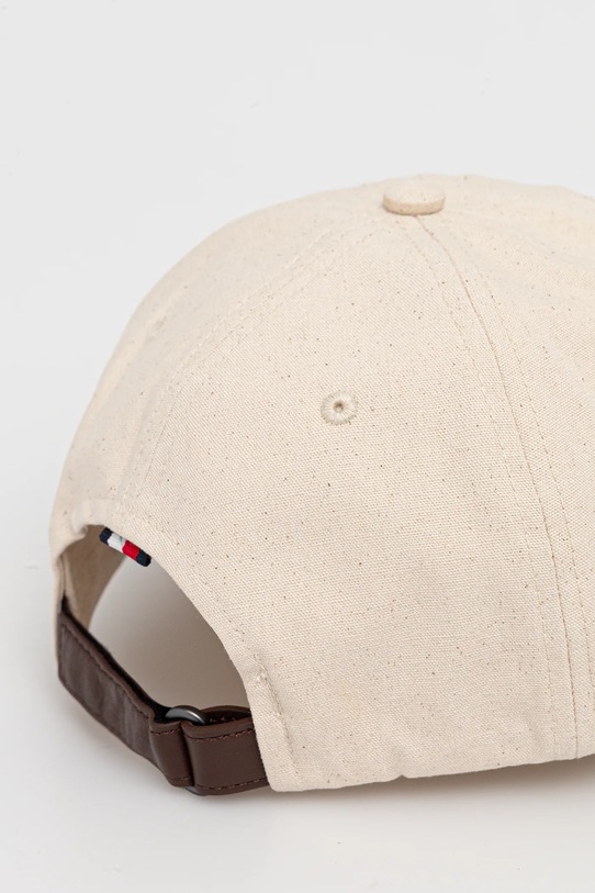 Akcesoria Tommy Hilfiger czapka z daszkiem bawełniana AM0AM14032 beżowy