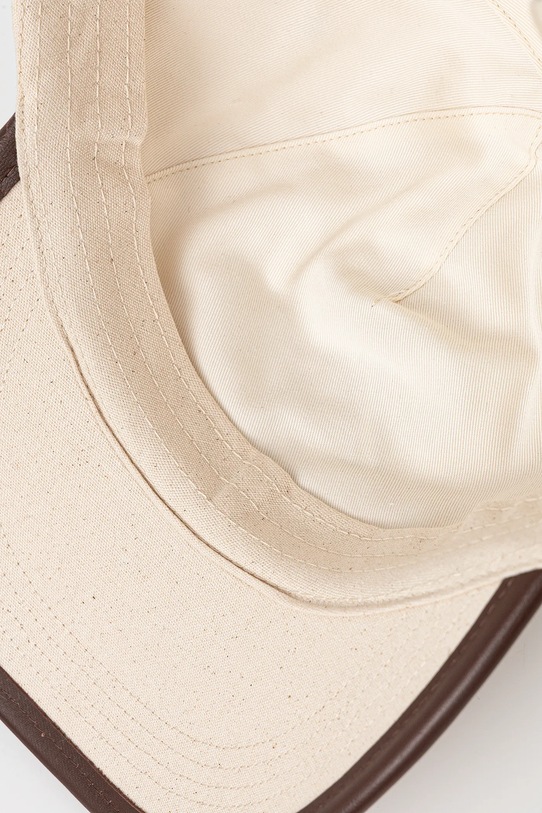 Tommy Hilfiger czapka z daszkiem bawełniana beżowy AM0AM14032