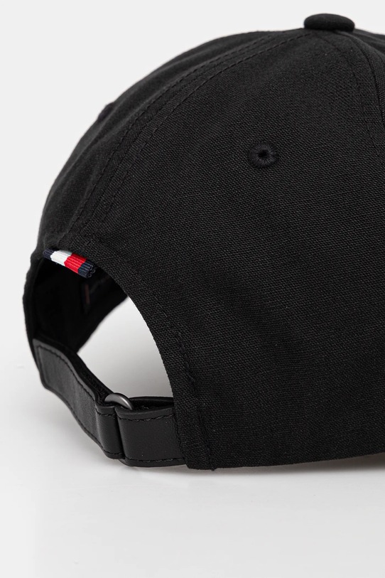 Akcesoria Tommy Hilfiger czapka z daszkiem bawełniana AM0AM14032 czarny