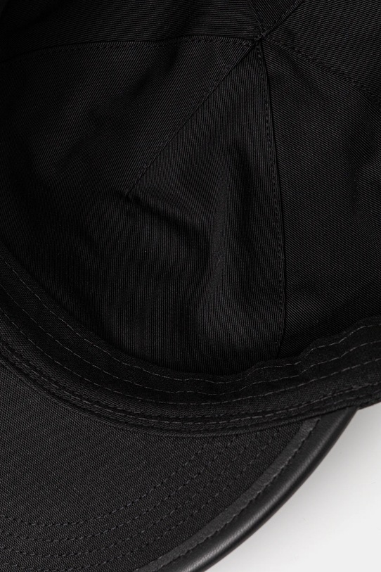 Tommy Hilfiger czapka z daszkiem bawełniana czarny AM0AM14032