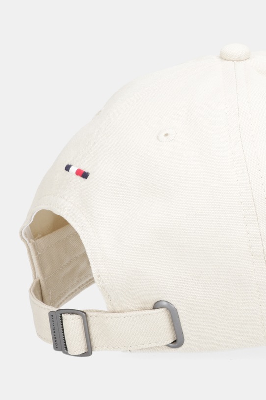 Akcesoria Tommy Hilfiger czapka z daszkiem bawełniana AM0AM14071 beżowy