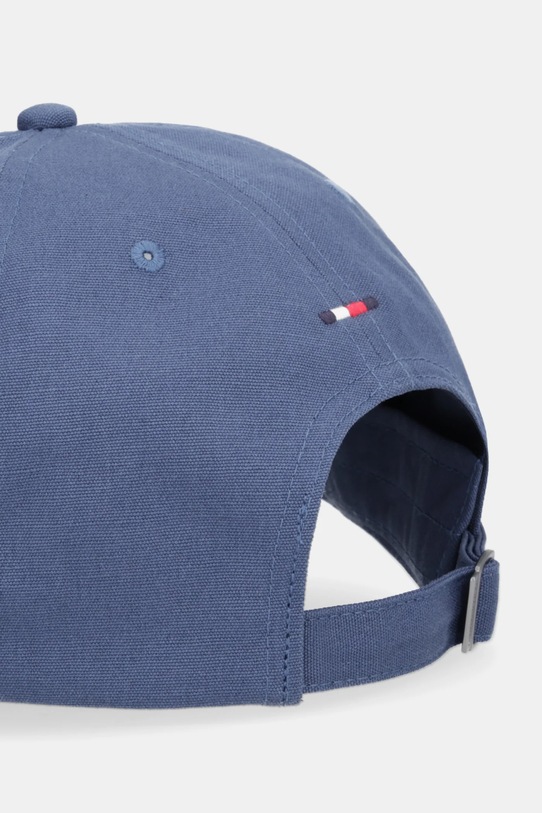 Akcesoria Tommy Hilfiger czapka z daszkiem bawełniana AM0AM14071 niebieski