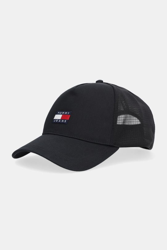 Tommy Jeans czapka z daszkiem aplikacja czarny AM0AM13850