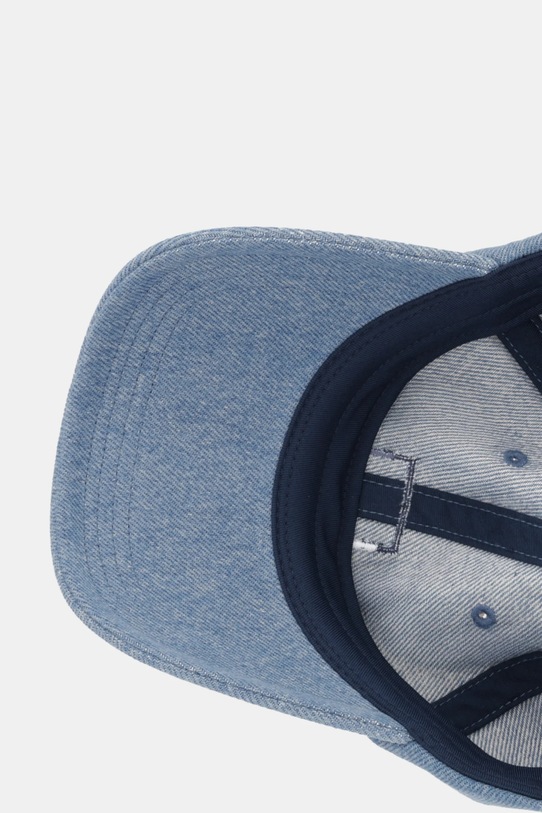 Tommy Jeans czapka z daszkiem jeansowa niebieski AM0AM13853