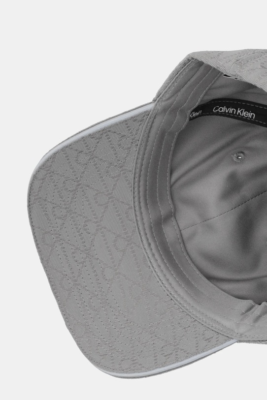 Calvin Klein czapka z daszkiem szary LV04D5049G