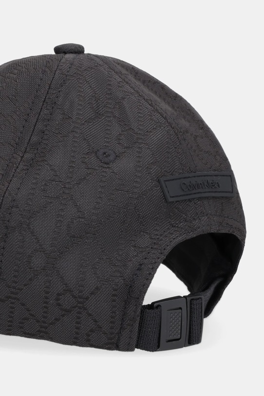 Akcesoria Calvin Klein czapka z daszkiem LV04D5049G czarny