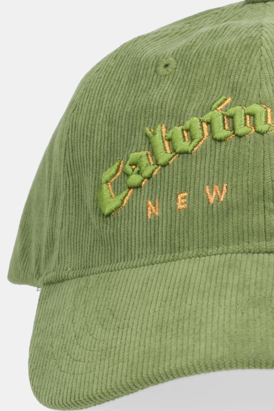 Calvin Klein czapka z daszkiem LV04D5055G zielony SS26