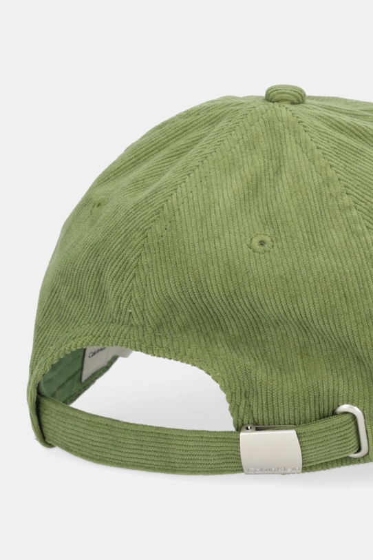 Akcesoria Calvin Klein czapka z daszkiem LV04D5055G zielony