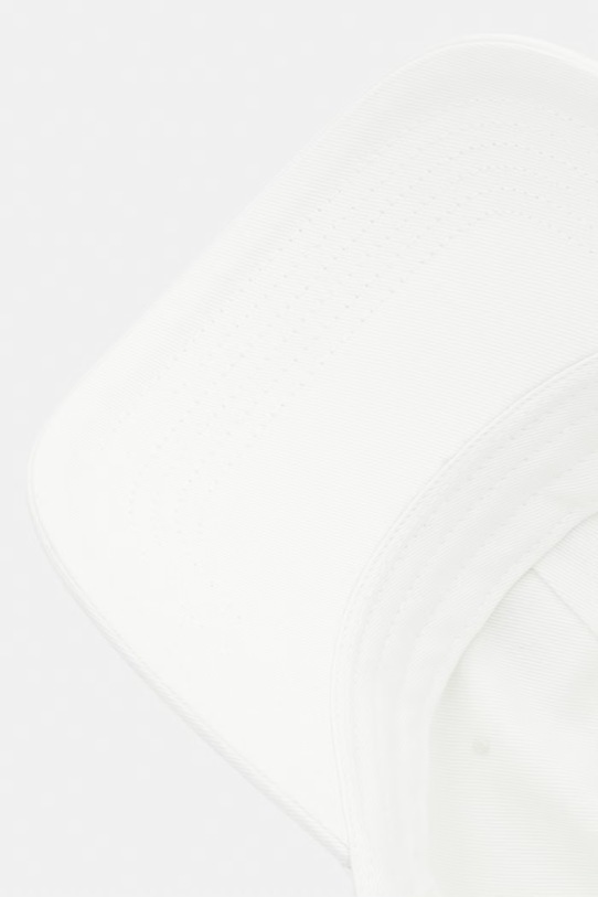 Calvin Klein czapka z daszkiem bawełniana biały LV04D5077G