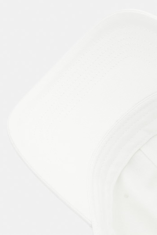 Calvin Klein czapka z daszkiem bawełniana biały LV04D5077G