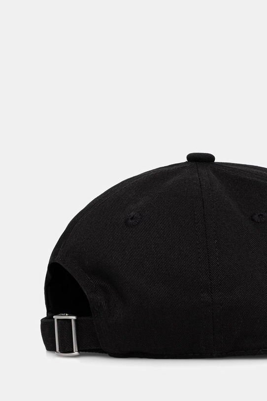 Drôle de Monsieur czapka z daszkiem bawełniana La Casquette Slogan czarny PERM.CP194.CO138.BL