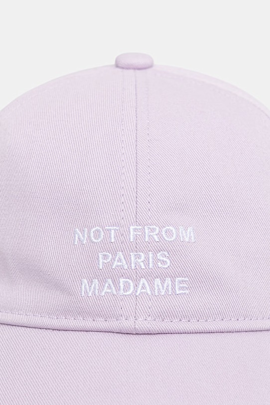 Drôle de Monsieur czapka z daszkiem męska bawełniana K.CP151.CO138.LAV fioletowy SS26