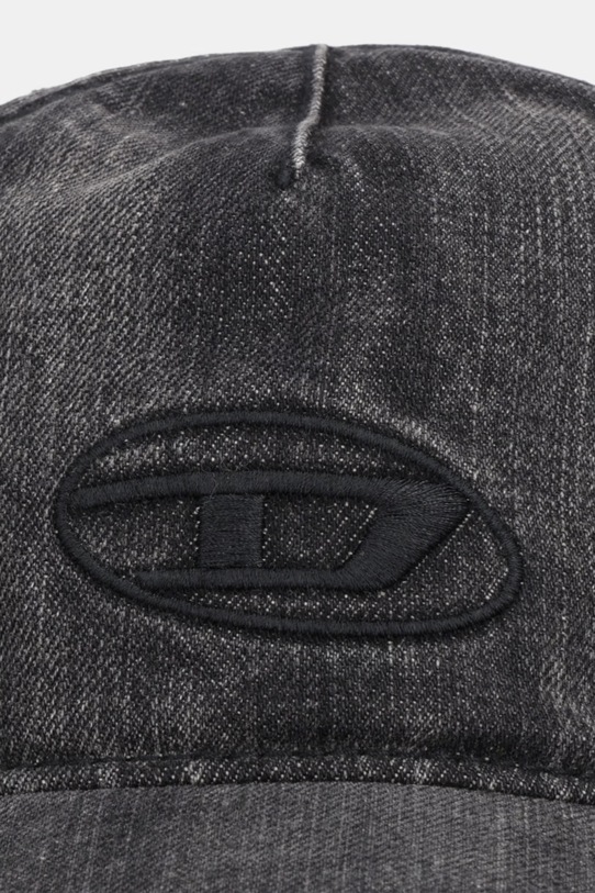 Diesel czapka z daszkiem męska jeansowa C-ENIC A21541.0IHCB czarny SS26