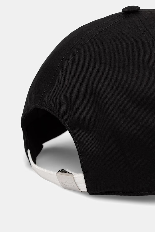 Akcesoria Paul&Shark baseball cap męski bawełniana 99317100 czarny