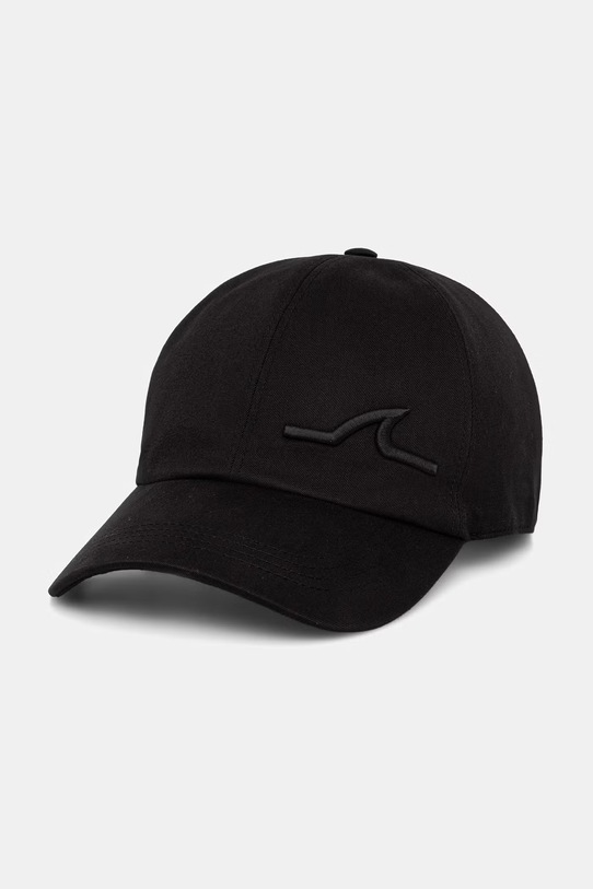 Paul&Shark baseball cap męska bawełniana czarny 26417106