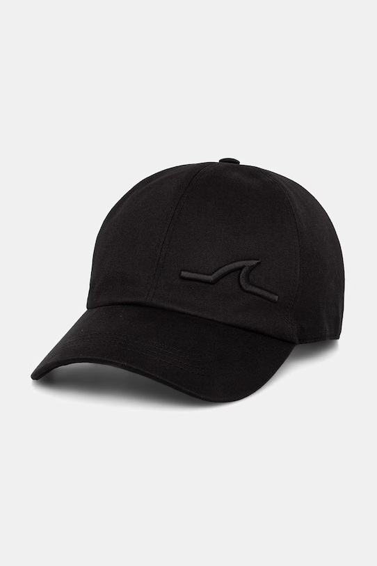 Paul&Shark baseball cap męska bawełniana czarny 26417106