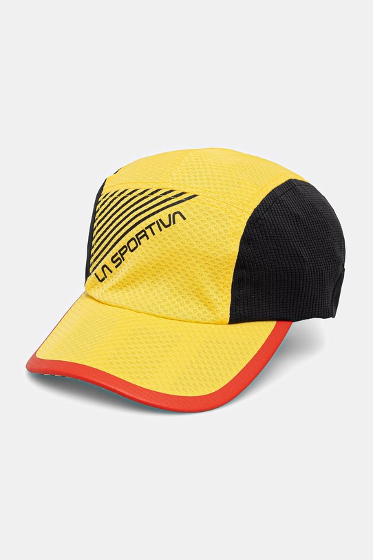 La Sportiva czapka z daszkiem męska Flow żółty ZZRH045