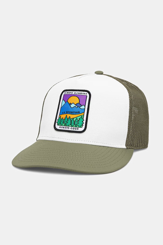 La Sportiva trucker cap męska Always Climbing zielony ZZCH045